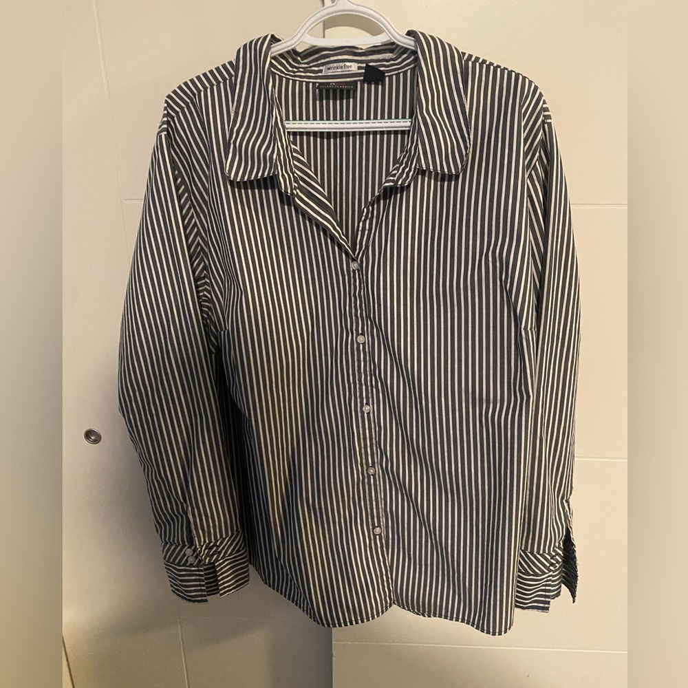 Striped Button Down Shirt